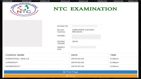 Resit Time-Table