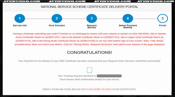 National Service Certificate Request Procedures - Done