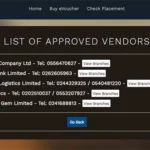 Voucher-Vendors