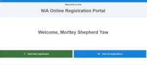 NIA Ghana Card Registration Procedures two