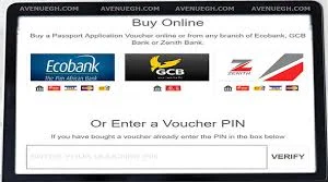 Online Passport Application 2020 2021 Ghana-Images-5-bank