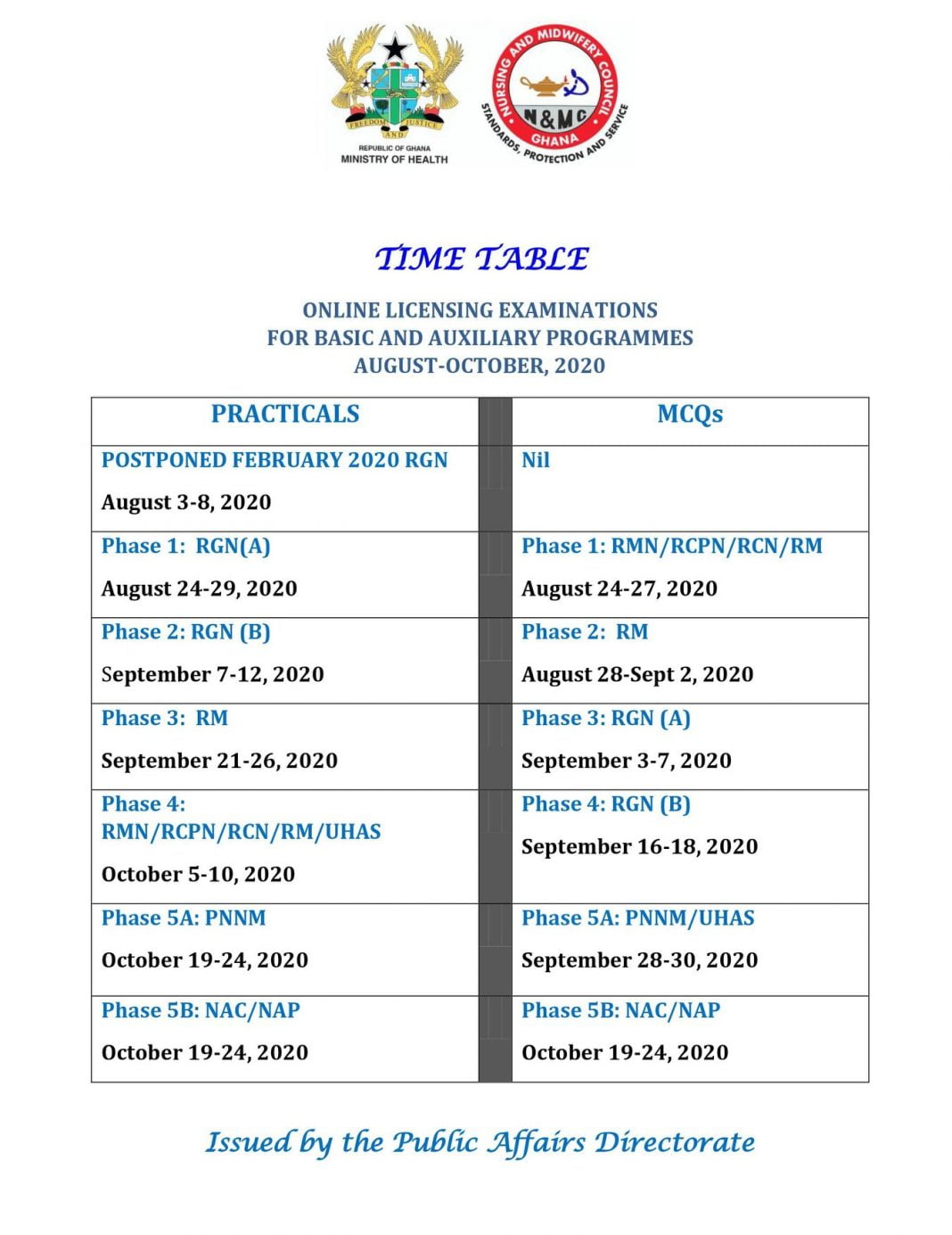 Check Here: NMC Practical Examination TimeTable 2024 Online Portal